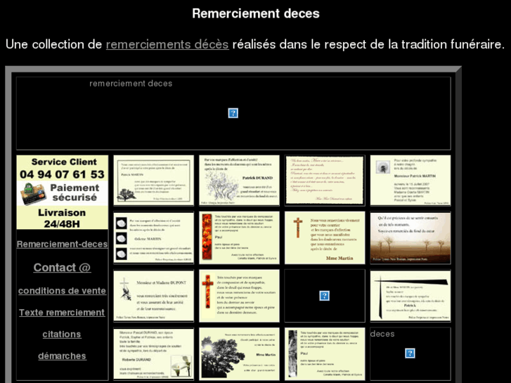 www.remerciement-de-deces.com