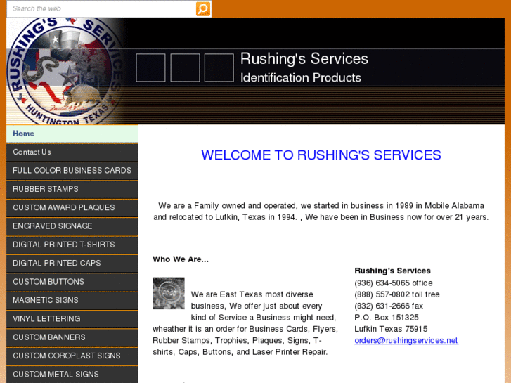 www.rushingservices.net