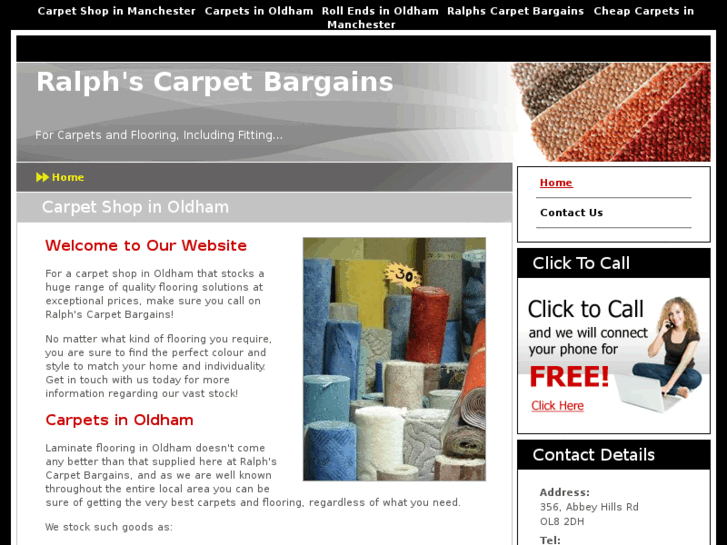 www.ralphscarpetshopoldham.com