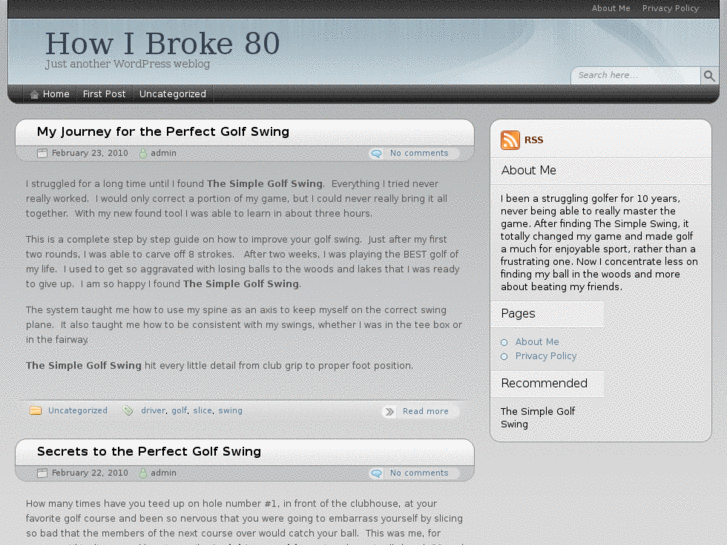 www.myperfectgolfswing.org