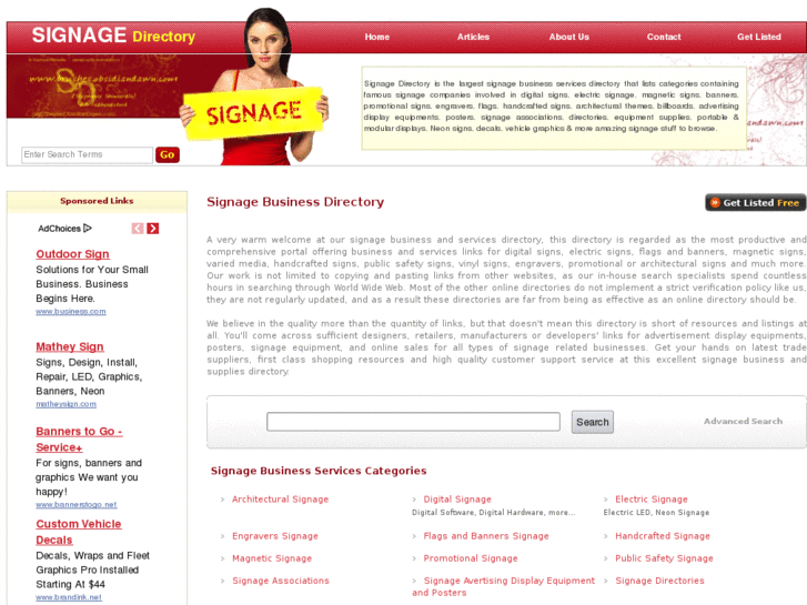 www.signagedirectory.net