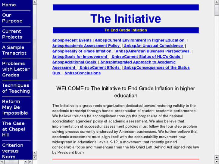 www.endgradeinflation.org