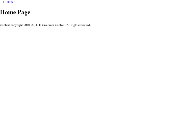 www.ecustomercontact.com