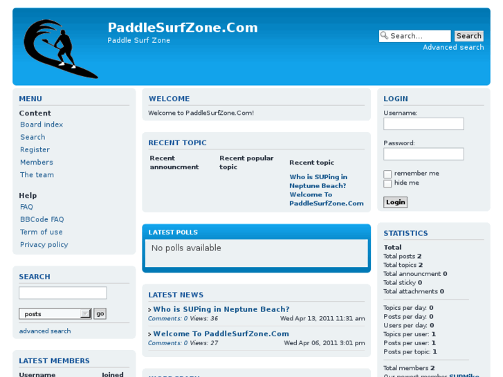 www.paddlesurfzone.com