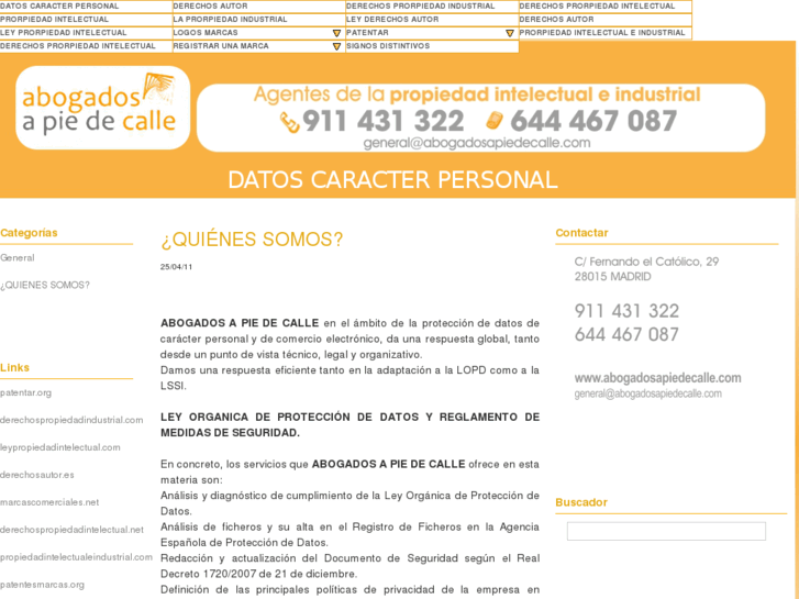 www.datoscaracterpersonal.com