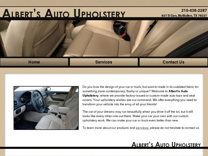 www.albertsautoupholstery.com