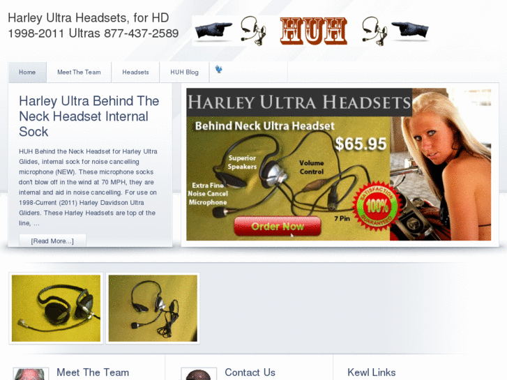 www.harleyultraheadsets.com
