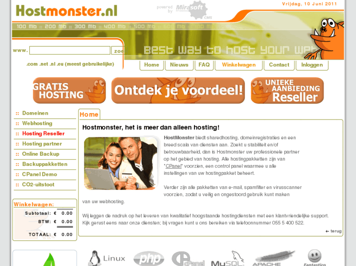 www.hostmonster.nl
