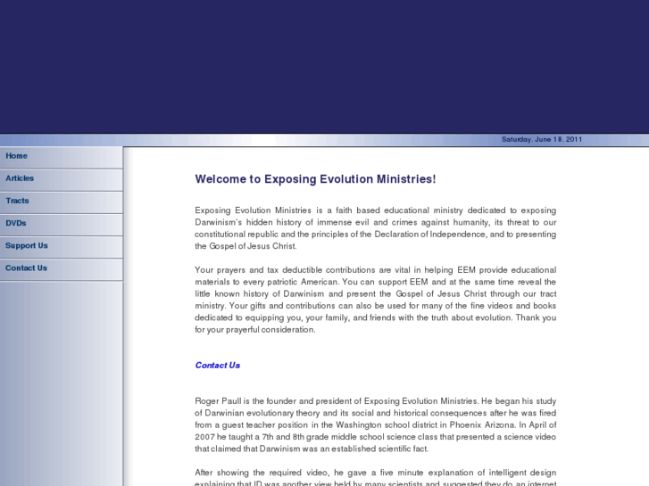 www.exposingevolution.org