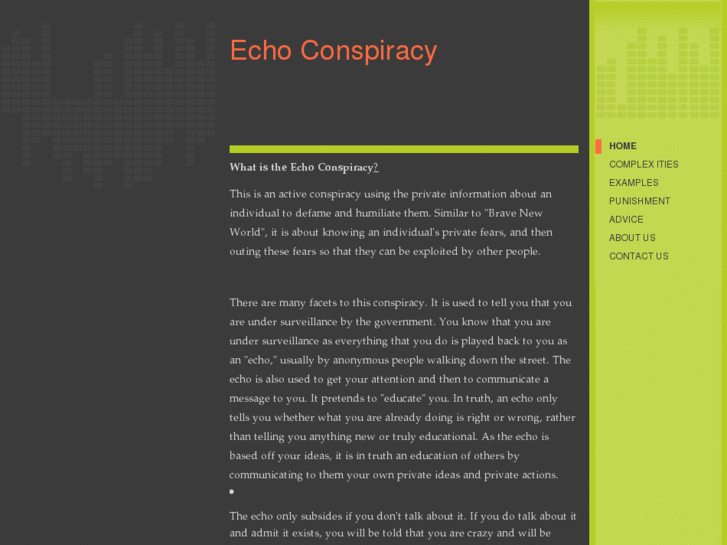 www.echoconspiracy.org