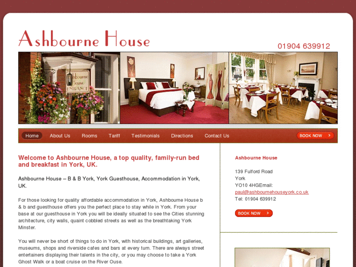 www.bedandbreakfastsinyork.co.uk