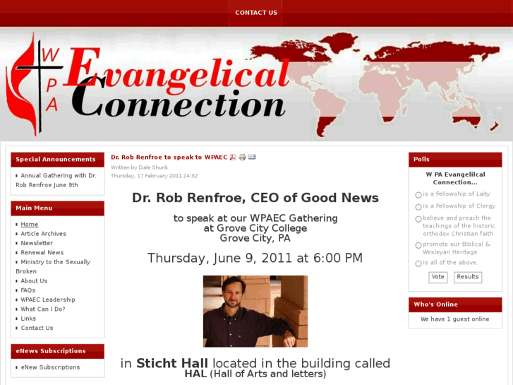 www.evangelicalconnection.com
