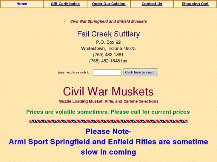 www.cwmuskets.com