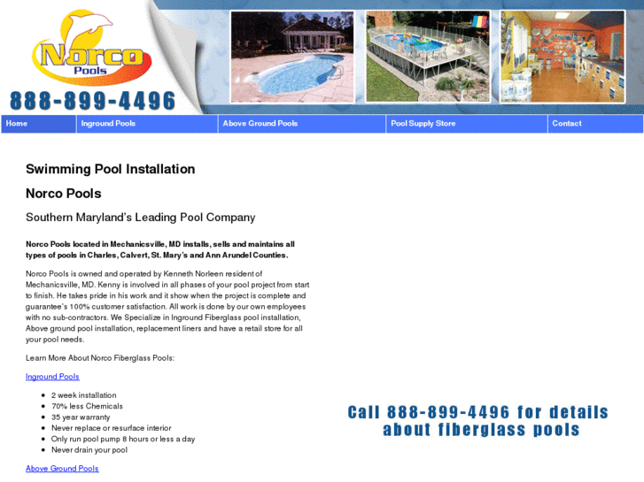 www.norcofiberglasspools.net