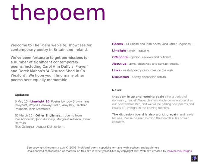 www.thepoem.co.uk