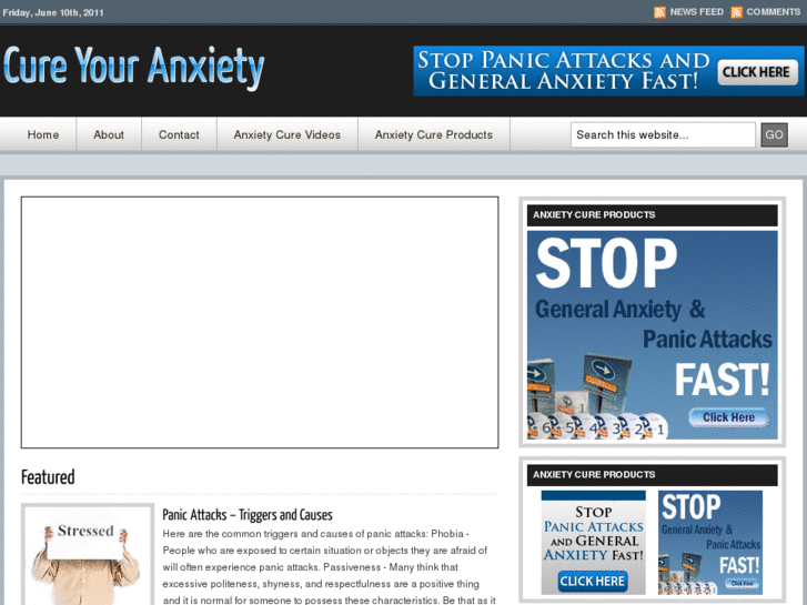 www.generalanxietydisorder.info