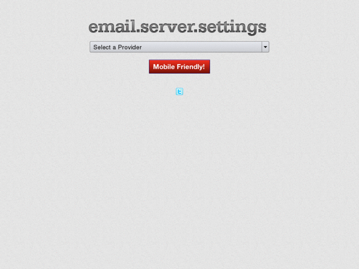 www.emailserversettings.com
