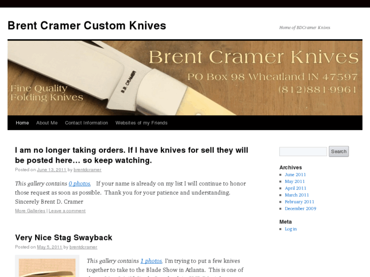 www.bdcramerknives.com