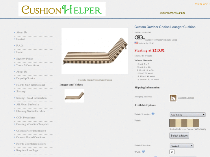 www.cushionhelper.com