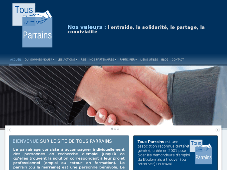 www.tousparrains.com