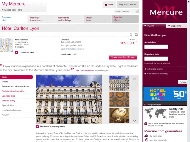 www.mercure-lyon-carlton.com