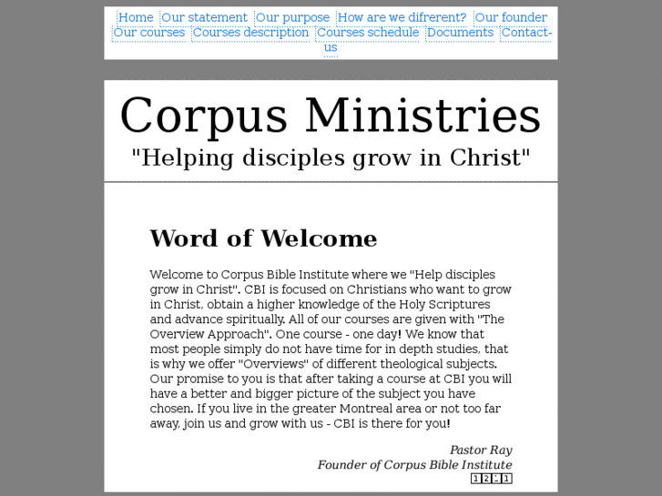 www.corpusministries.com