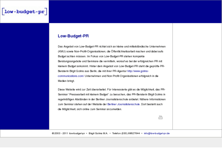 www.low-budget-pr.com