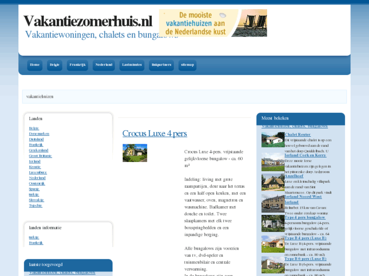 www.vakantiezomerhuis.nl