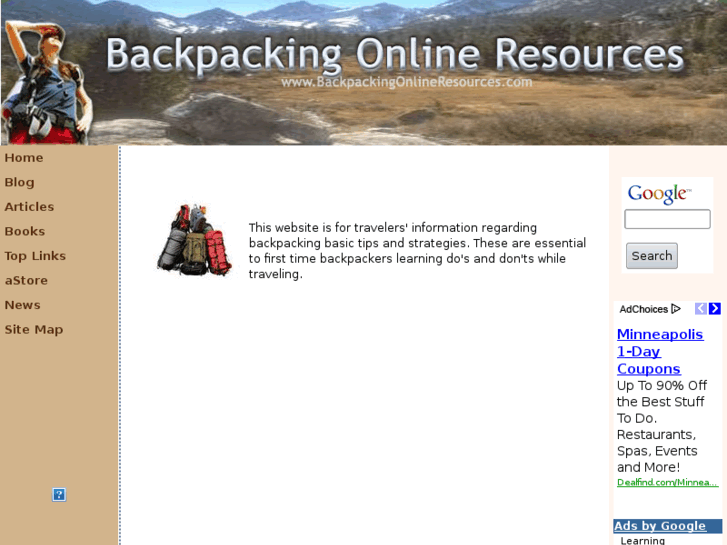 www.backpackingonlineresources.com