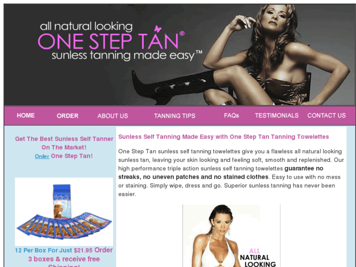 www.onesteptan.com