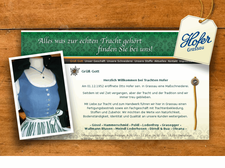 www.trachten-hofer.com