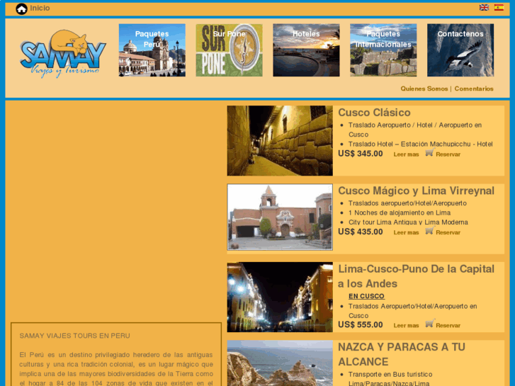 www.samayviajes.com