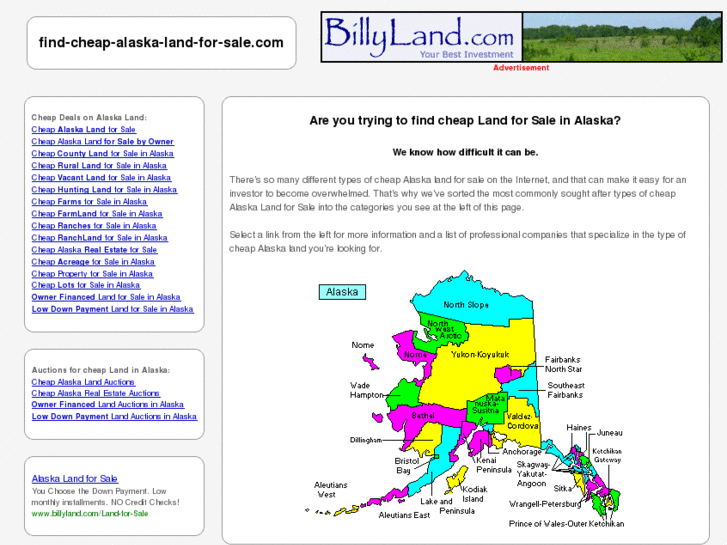 www.find-cheap-alaska-land-for-sale.com