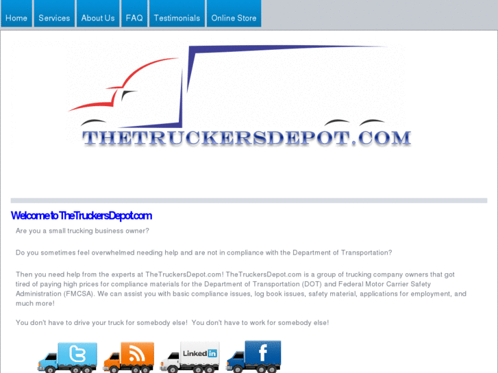 www.thetruckersdepot.com