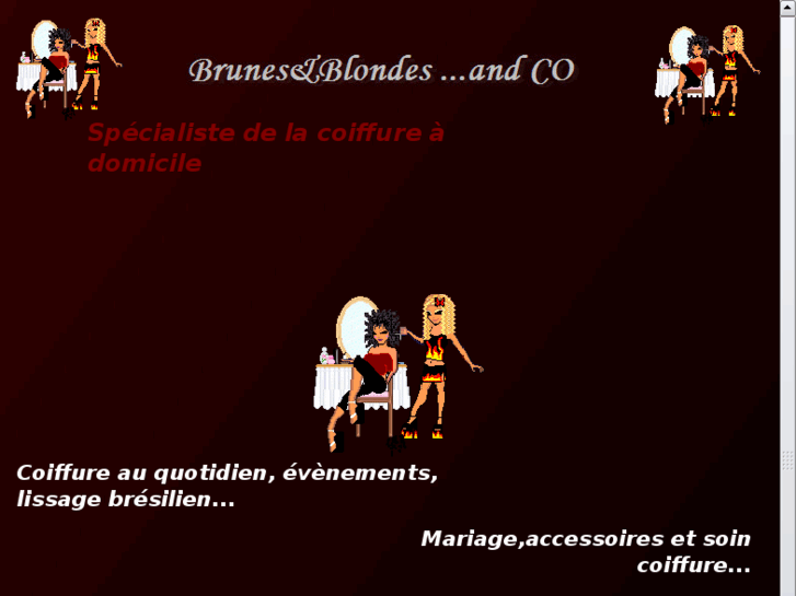 www.brunes-blondesandco.com