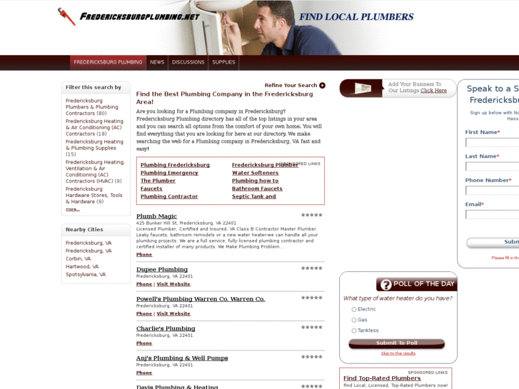 www.fredericksburgplumbing.net