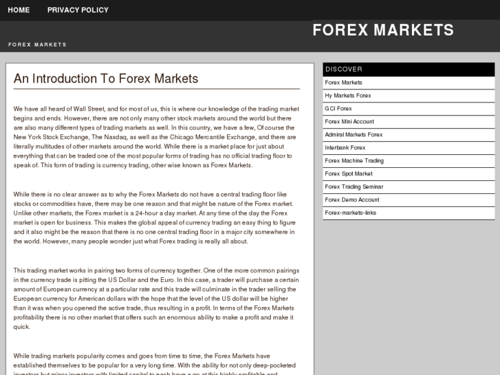 www.aboutforexmarkets.com
