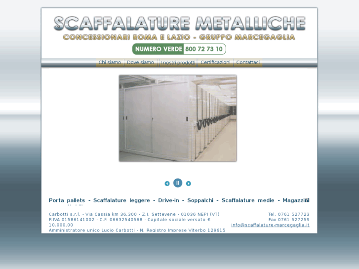 www.scaffalature-marcegaglia.it