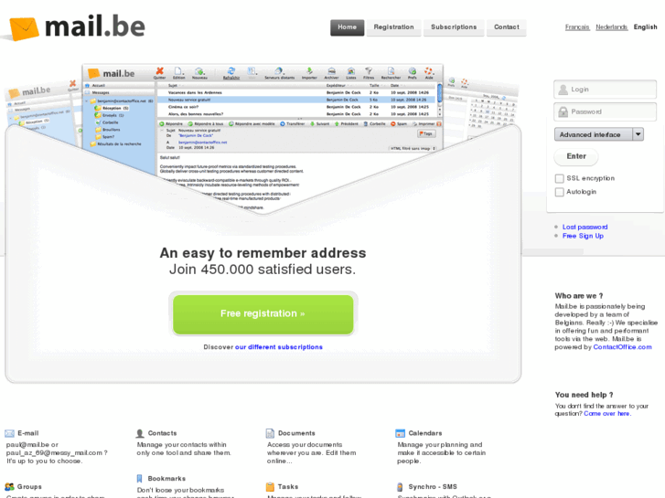 www.mail.be