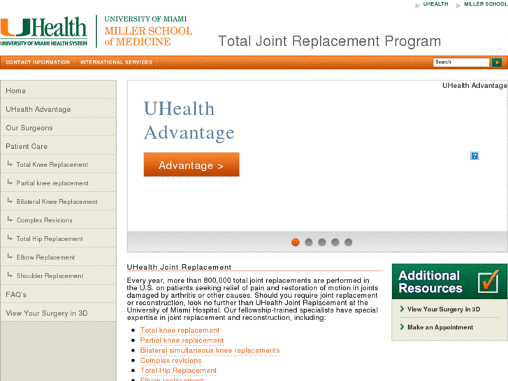www.uhealthjointreplacement.com