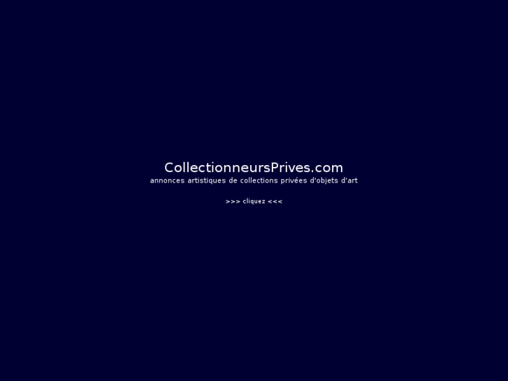 www.collectionneursprives.com