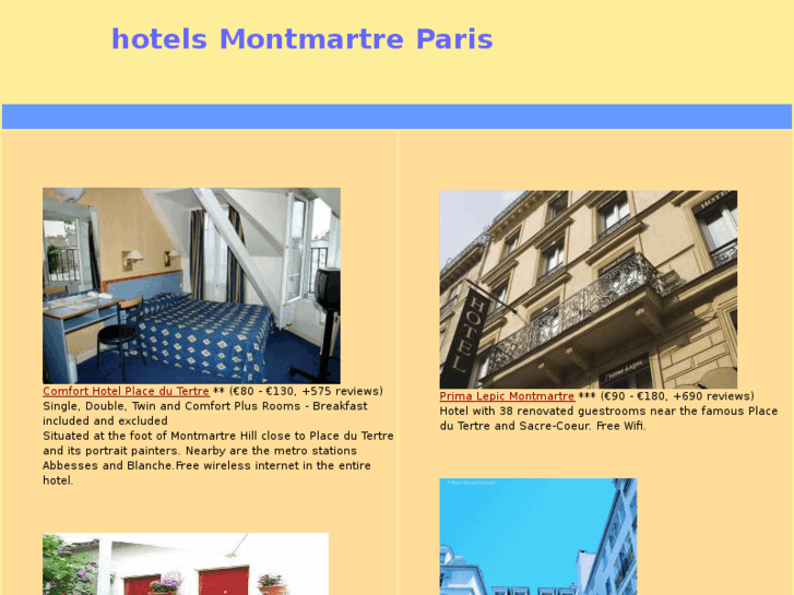 www.hotelsmontmartre.com