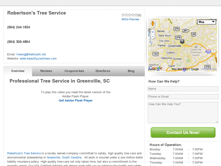 www.robertsonstreeservicesc.com