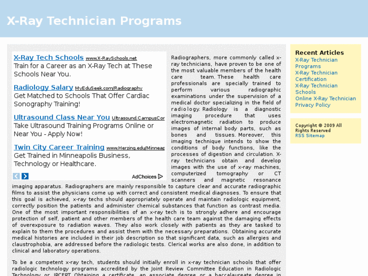 www.xraytechnicianprograms.net