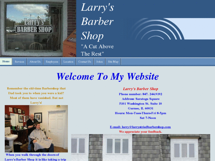 www.larrystriedbarbershop.com