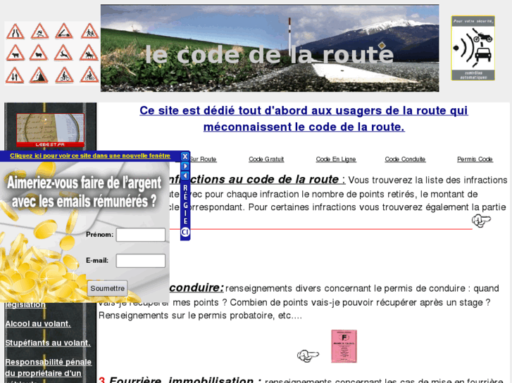 www.codedelaroute.biz