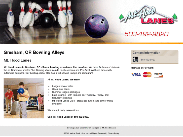 www.mthoodlanesbowling.com