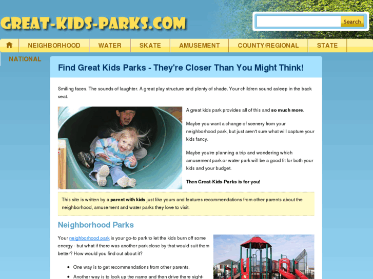 www.great-kids-parks.com