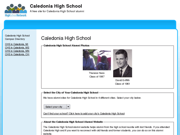 www.caledoniahighschool.net