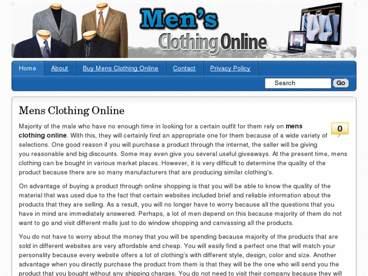 www.mensclothingonline.org